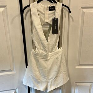 DO+BE Ivory V-Neck Romper